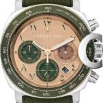 Positano Men’s Analog Round Watch CIWGO2206804 – 53mm – Green, Camouflage Style