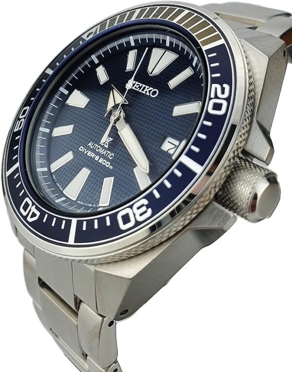 Seiko Srpb49J1 Samurai Automatic Divers Watch, Silver, Analog